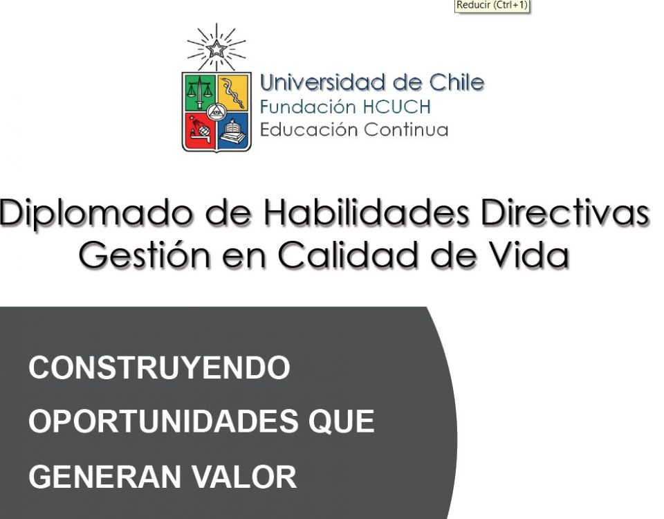 Diplomado de Habilidades Directivas Gestión en Calidad de Vida